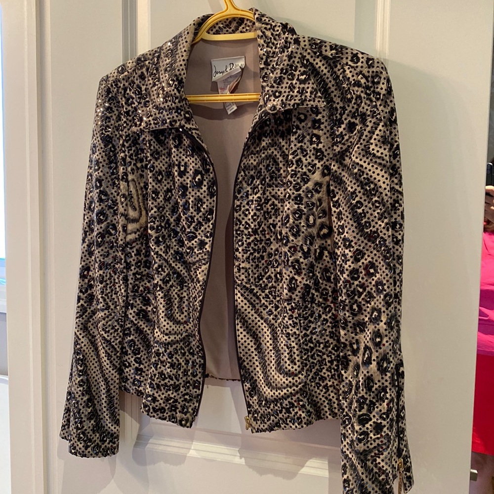Joseph Ribkoff Animal Print Blazer